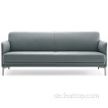 Büro nordisches Leder modernes Single -Sitz -Stuhl -Sofa